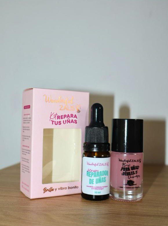 Kit de crecimiento y reparacion uñas Repair nails BASE+SERUM